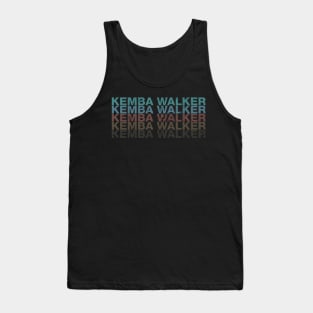 Vintage Proud Name Kemba Sports Birthday Retro Tank Top